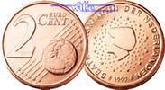 Niederlande 2 Cent Kursmünze, 2 Cent * -