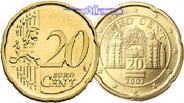 Österreich 20 Cent Kursmünze, 20 Cent * -