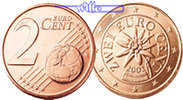 Österreich 2 Cent Kursmünze, 2 Cent -