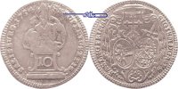 Salzburg-Erzbistum 10 Kreuzer Sigismund v. Schrattenbach 1753-1771 Picture
