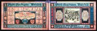 Bielefeld, Papier 2 Mark Stadtsparkasse, mit KN, 700 Jahrfeier, Serie A, Grabowski 103.6b -