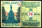 Detmold, Lippe 25 Pfg. Bauwerke und Soldatenserien, versch. Farbnuancen im Papier und in der KN, 268.1c -