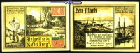 50 Pfg, 2 Mark  1916.05.24 Burg in Süder dithmarschen Kirchspiel gemeinde kl. Falz, sonst I