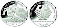 Deutschland 10 Euro<br> FIS Alpine Ski WM Garmisch-Partenkirchen 2011, 6. Ausg. 10<br> <b> Prägestätte J</b> -