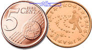 Slowenien 5 Cent Kursmünze, 5 Cent -