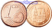 Spanien 1 Cent Kursmünze, 1 Cent* -