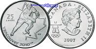 Vancouver 25 Cent Oly Winter Vancouver 2010 Eishockey -