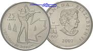 Vancouver 25 Cent Wint.Oly. Vancouver 2010 Biathlon -
