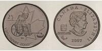 Vancouver 25 Cent Oly Winter Vancouver 2010 Paralympische Winterspiele -