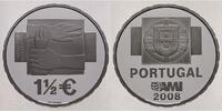 Portugal 1 1/2 Euro Eine Münze, eine Sache (AMI) gegen die Gleichgültigkeit, -