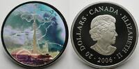 Kanada 20 $ Fernsehturm in Toronto, Kinegramm in Farbe, inkl. Etui & Zertifikat & Schuber -