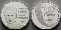 Frankreich 20 Euro 100 Jahre Institut Curie (Piedfort) inkl. Etui & Zertifikat & Schuber -