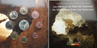 Belgien 3,88 € Kursmünzensatz, 8 Münzen mit Medaille -