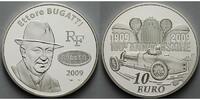 Frankreich 10 Euro Ettore Bugatti inkl. Etui & Zertifikat & Schuber -