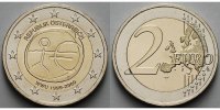 Österreich 2 Euro 10 Jahre Europäische Wirtschafts- u. Währungsunion -