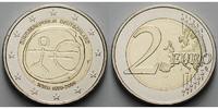 Deutschland 2 Euro 10 Jahre Europäische Wirtschafts- u. Währungsunion, <br> <b> Prägestätte J</b> -