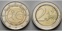 Belgien 2 Euro 10 Jahre Europäische Wirtschafts- u. Währungsunion -