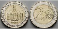 Deutschland 2 Euro Ludwigskirche im Saarland, <br> <b> Prägestätte J</b> -