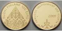 Finnland 100 Euro<br> 6,21g<br> fein<br> 22 mm Ø 200 jährigen Jubiläums des ersten Landtag Finnlands 1809 in Porvoo -
