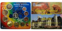 Spanien 5,88 Kursmünzensatz Cantabria, zusätzl. mit 2 Euro Sondermünze -