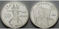 Spanien 10 Euro 20.Todestag Dali - Frauenbüste inkl. Etui & Zertifikat & Schuber -