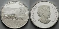 Kanada 20 $ Kanadische Pacific Lokomotive, inkl. Etui & Zertifikat & Schuber -