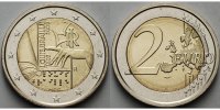Italien 2 Euro 200. Geburtstag Louis Braille 1809 - 2009 -