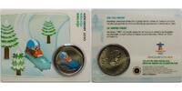 Vancouver 50 Cent Oly Winter Vancouver 2010 -Miga u. Quatchi beim Bobfahren- in Coincard -