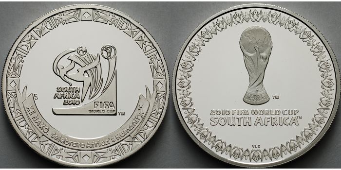 SüdAfrika FIFA Medaille Fußball Weltmeisterschaft 2010 in Südafrika