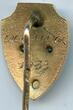 Badge Austria,Vienna, Hakoah Football club Oberliga 1938 Pin Gold, Diamond w/ box UNC