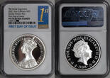 Great Britain  2021 Proof Silver £5 Gothic Crown Portrait Coin NGC PF70 ULTRA CAMEO FIRST DAY!
