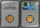 Poland 1834-CNB NA Nicholas I of Russia Gold 20 Zlotych / 3 Roubles NGC AU-55