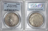 Italy Sicily 1810 Gioacchino Napoleone Murat Piastra Dodici Carlini Rarity R2!!