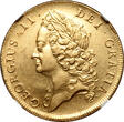 Great Britain 1739 George II Gold 2 Guineas NGC AU-53 UNDERGRADED!!