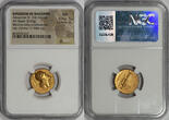 Kingdom of Macedon Alexander The Great 336-323BC Gold Stater NGC AU Strike 5/5