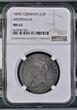 GERMANY WESTPHALIA 2/3T 1809C Jerome Napoleon 2/3 Thaler TOP POP NGC MS 62