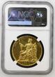 FRANCE GOLD 1825-DATED Charles X Coronation in Reims NGC MS 61