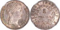 France 5 Francs France 1811-B Napoleon I Silver 5 Francs NGC MS-63 -