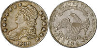 USA 50C HALF DOLLAR USA Capped Bust Lettered Edge Half Dollars Amazing Luster small "O" -