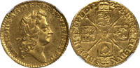 Great Britain 1725 George I Gold 1/2 Guinea NGC MS-64 Exceptional Eye Appeal!!