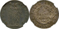 ITALY 5F PIEDMONT - SUBALPINE REPUBLIC Scarce -