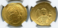 BYZANTINE EMPIRE AV Hist. Nomisma Constantine IX Monomachus Gold Histamenon -