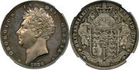 G.BRITAIN CROWN George IV EXTREMELY RARE PROOF SEPTIMO LVIII -