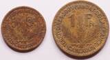 French Cameroon , (lot) 1 franc et 50 centimes 1924 , 1926 VF-