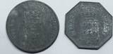France - Castelnaudary (lot) 10-25 centimes 1917 VF-EF