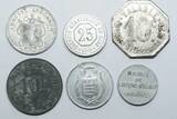 France - Notgeld - lot 5 - 25 centimes ca. 1916-1930 VF-MS