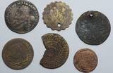 Europe - lot jetons - tokens ca. 16th-19th century