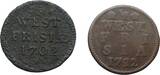 Provinciale munten - West Friesland (lot) duiten 1702-1742