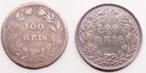 Portugal (lot) 100 Reis 1854-1889 Pedro V - Luiz I