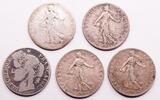 France , lot 50 centimes 1894-1918